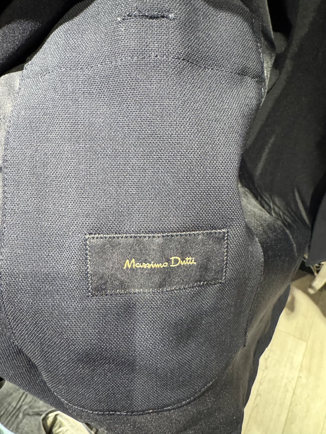 Massimo Dutti 네이비 자켓 xl 상품이미지3