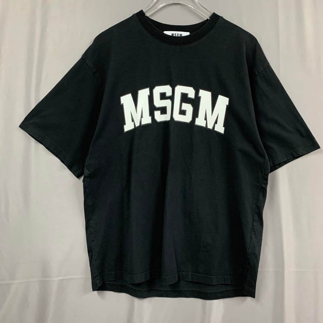 S MSGM 로고 프린팅 오버핏 반팔티 상품이미지1