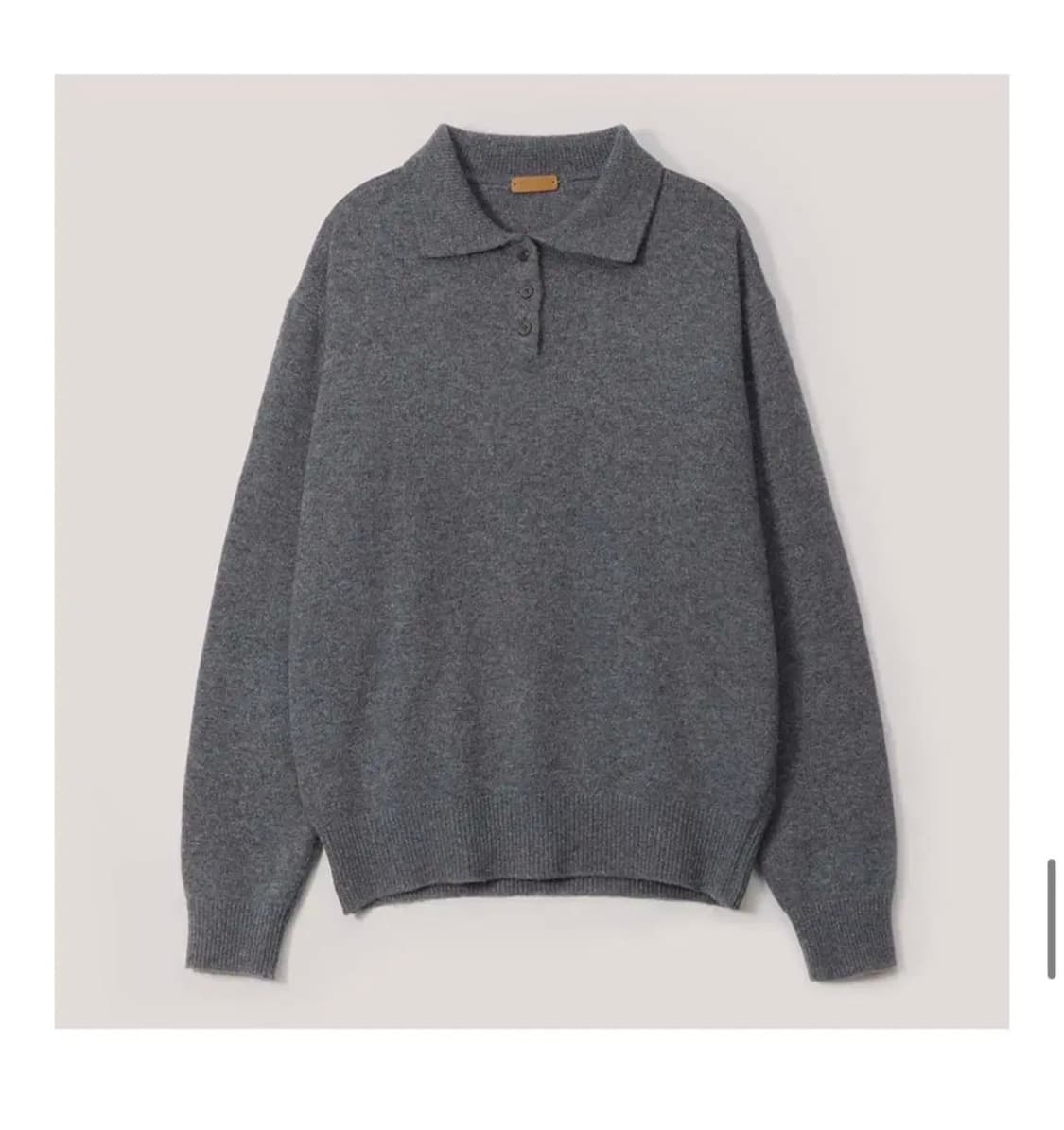 르917 le17septembte 르셉템버 캐시미어 카라니트 상품이미지1