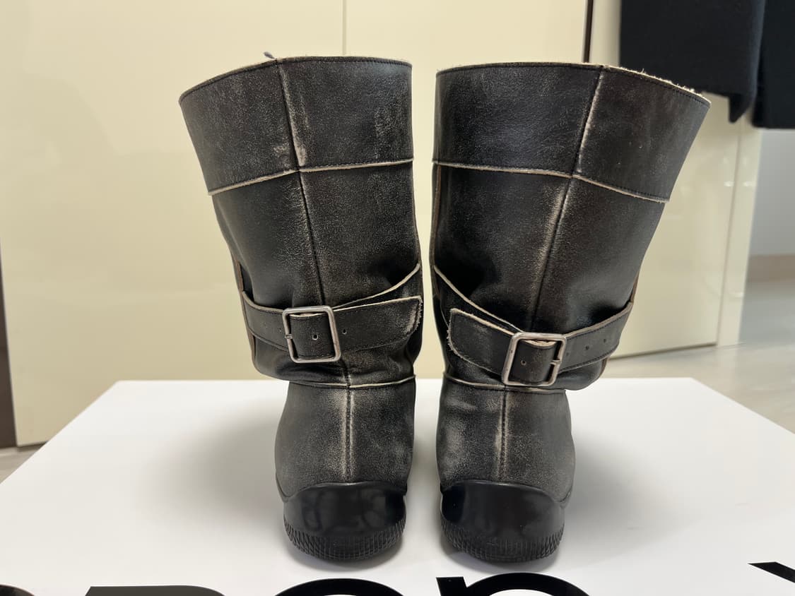 오픈와이와이 부츠 BALLET SLOUCHY SHORT BOOTS 상품이미지5