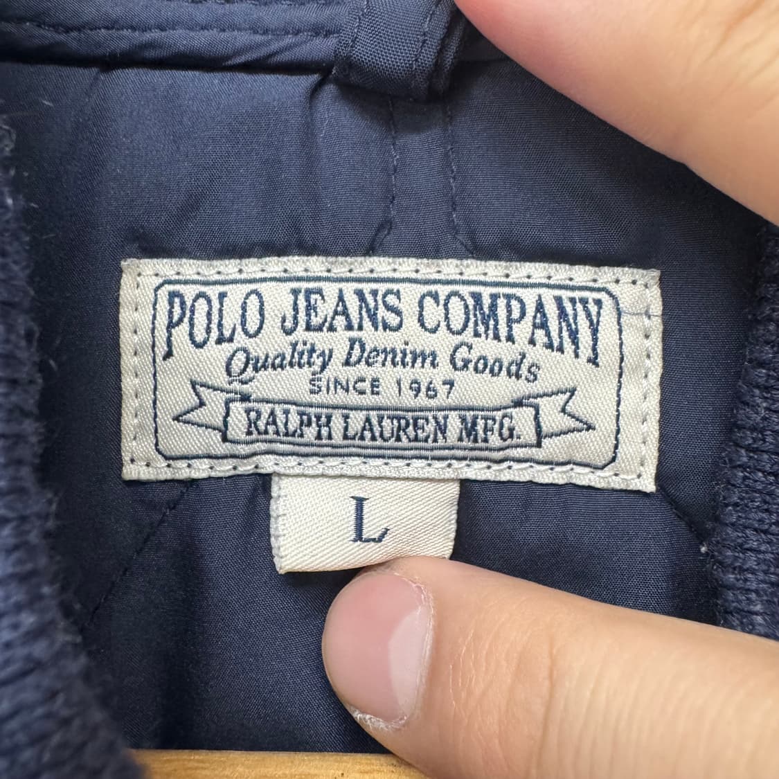 폴로 퀼팅 자켓  상품이미지7