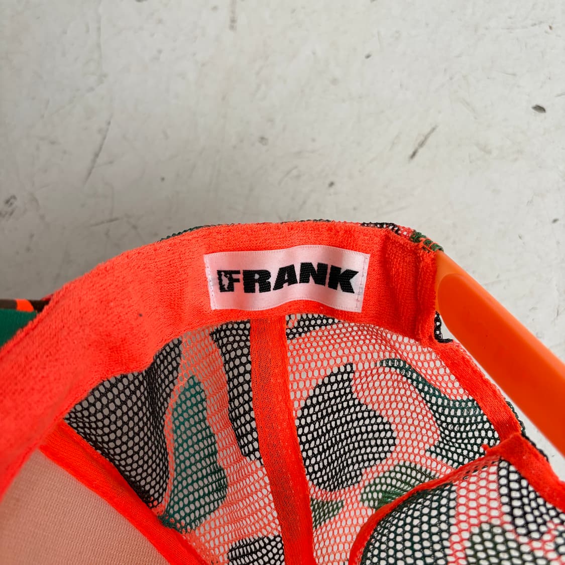 OTTO FRANK 빈티지 카모 메쉬 볼캡 OS 상품이미지5