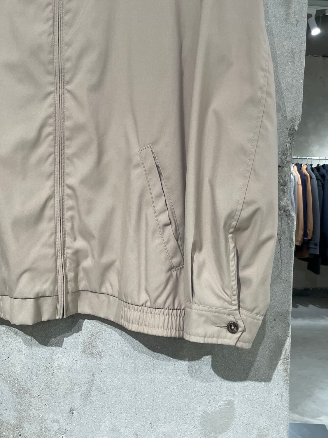 폴로 랄프로렌 베이지 폴리쉘 바이 스윙 자켓 상품이미지5
