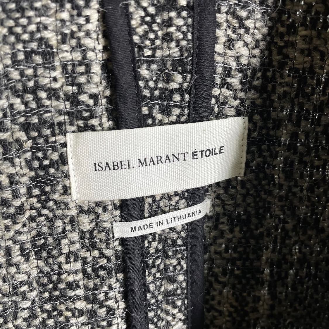 이자벨마랑 트위드 싱글 자켓 상품이미지6