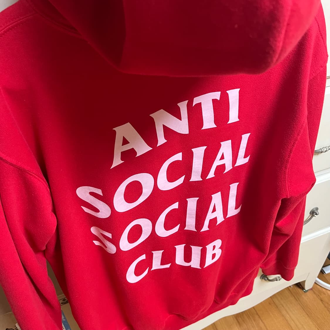 [L] 안티소셜클럽 후드티 상품이미지4
