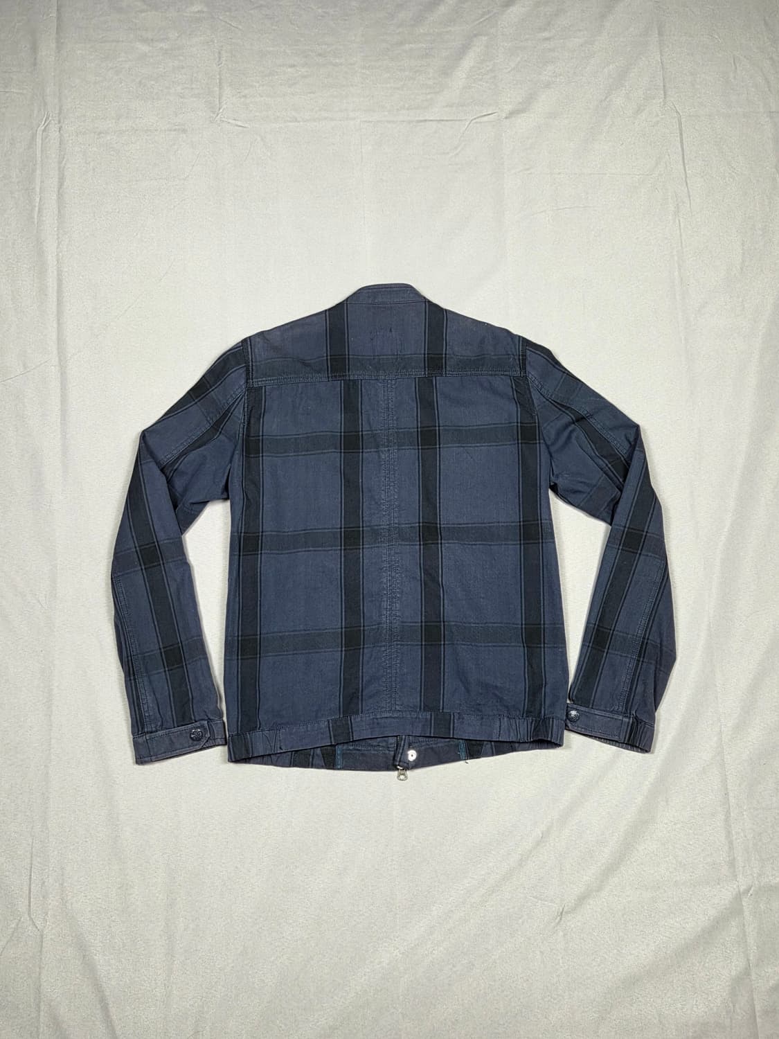 [디젤] 빅 체크 엠브로이더리 코튼 집업 자켓 | A00149 상품이미지7