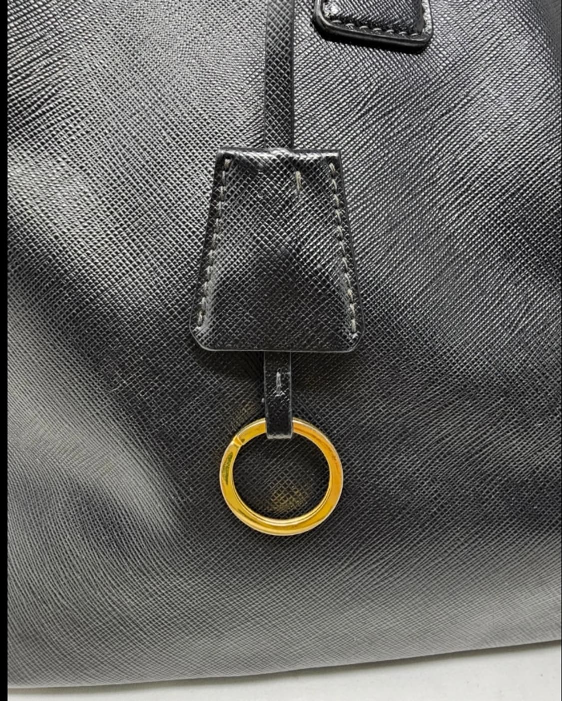 정품 프라다 사피아노 럭스 BN1844 블랙 토트백 상품이미지7