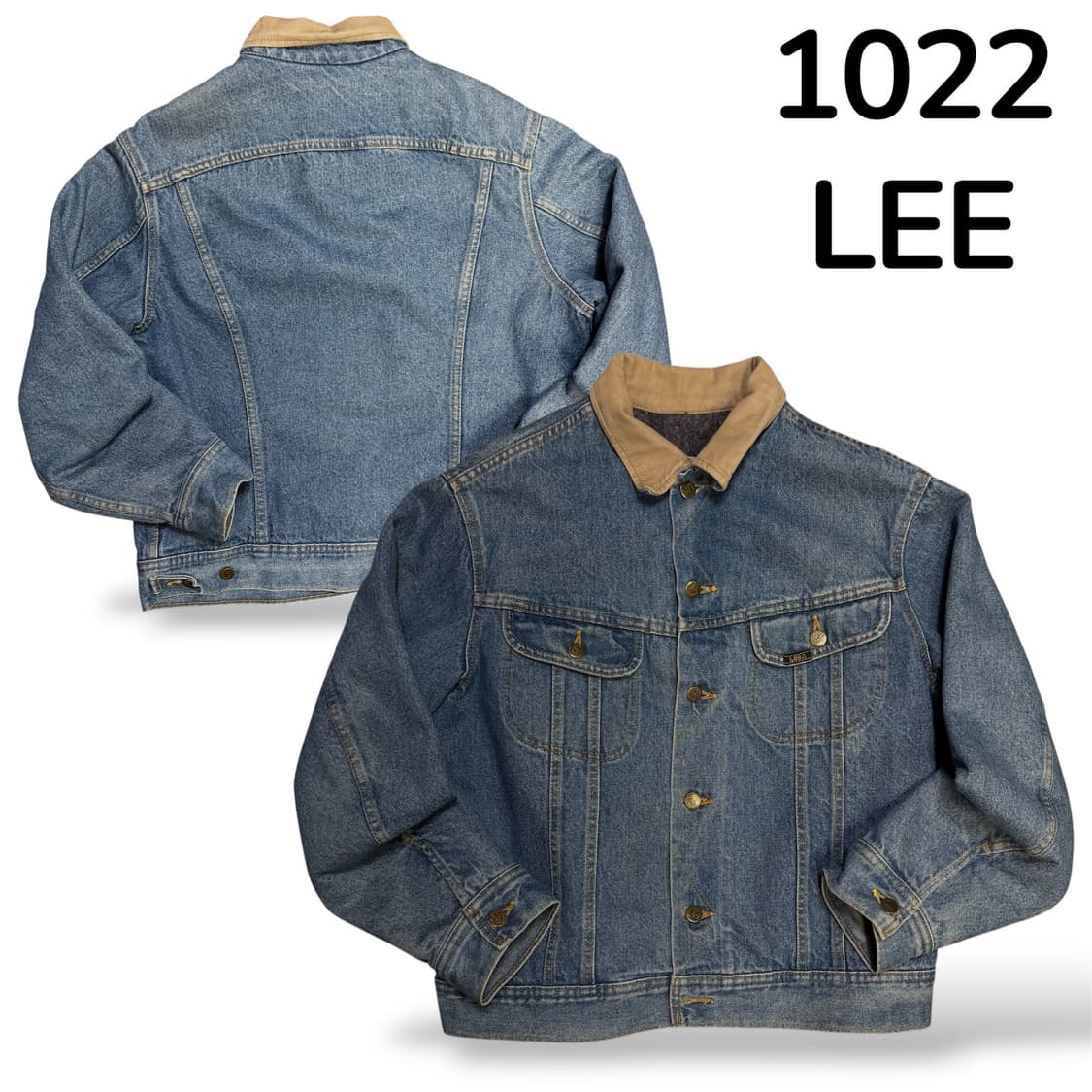 리 스톰라이더 커버울 데님 자켓 청자켓  사이즈 m  상품이미지1
