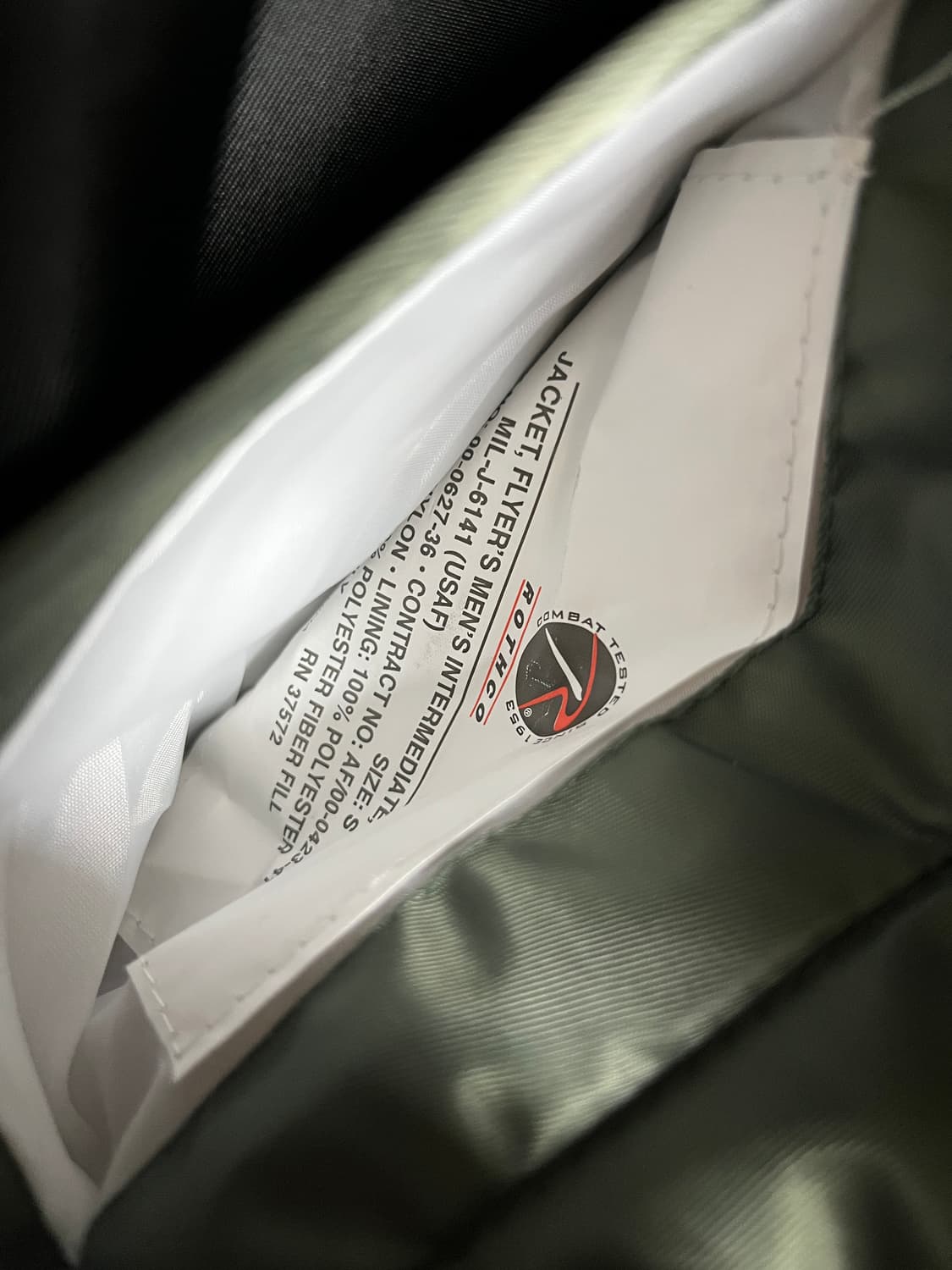 로스코 항공점퍼 s 사이즈 상품이미지3