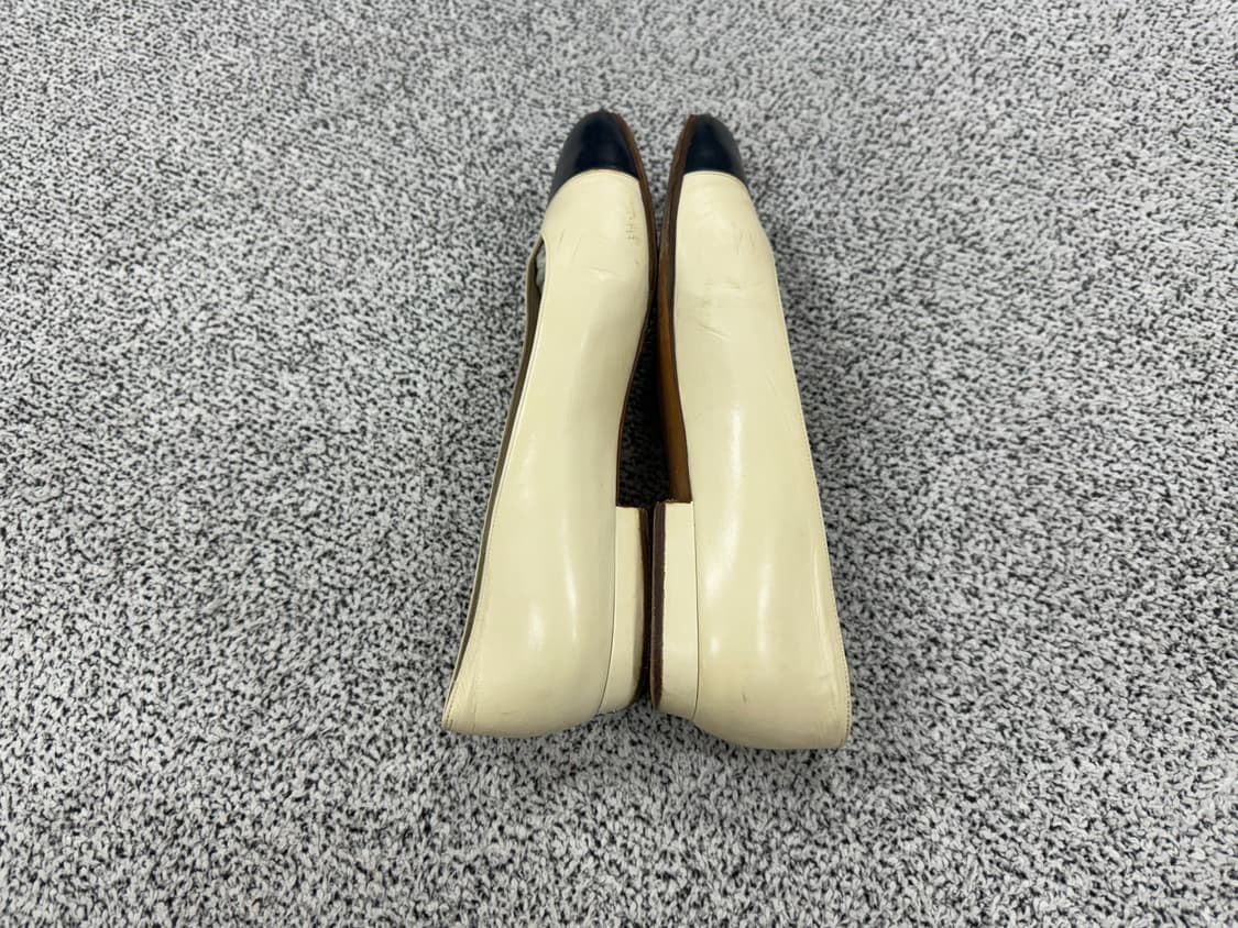 샤넬 빈티지 투톤 플랫슈즈 상품이미지4