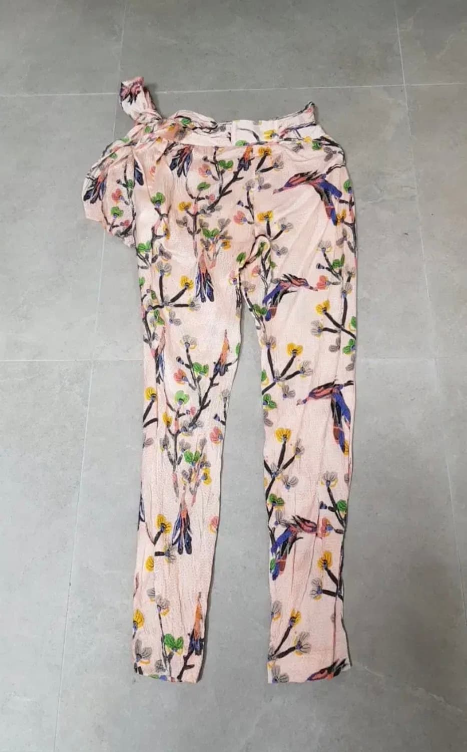 United Bamboo 플라워 패턴 바지 (사이즈 2).55~66 상품이미지5