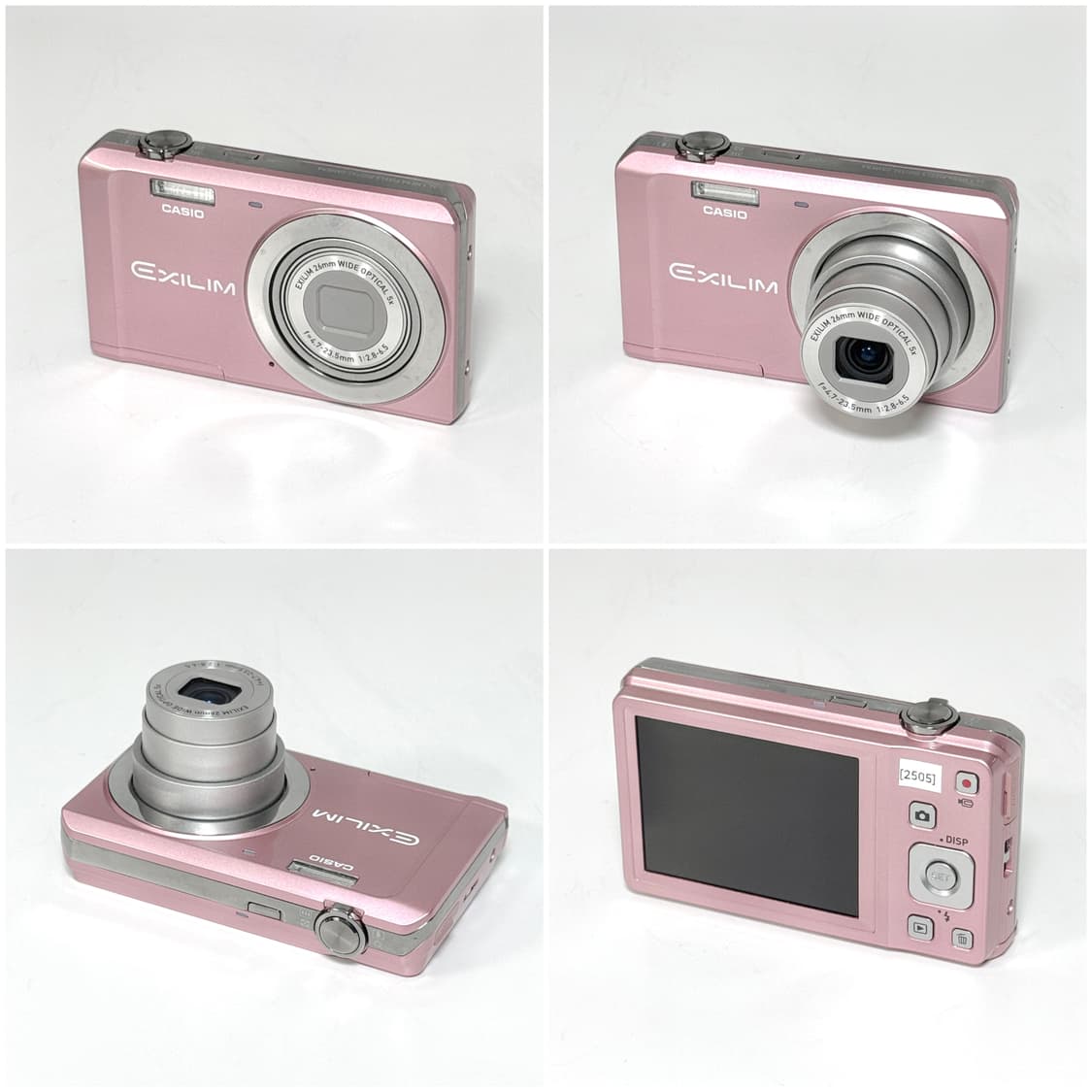 카시오 엑슬림 EX-ZS5 베이비핑크 빈티지디카 상품이미지3