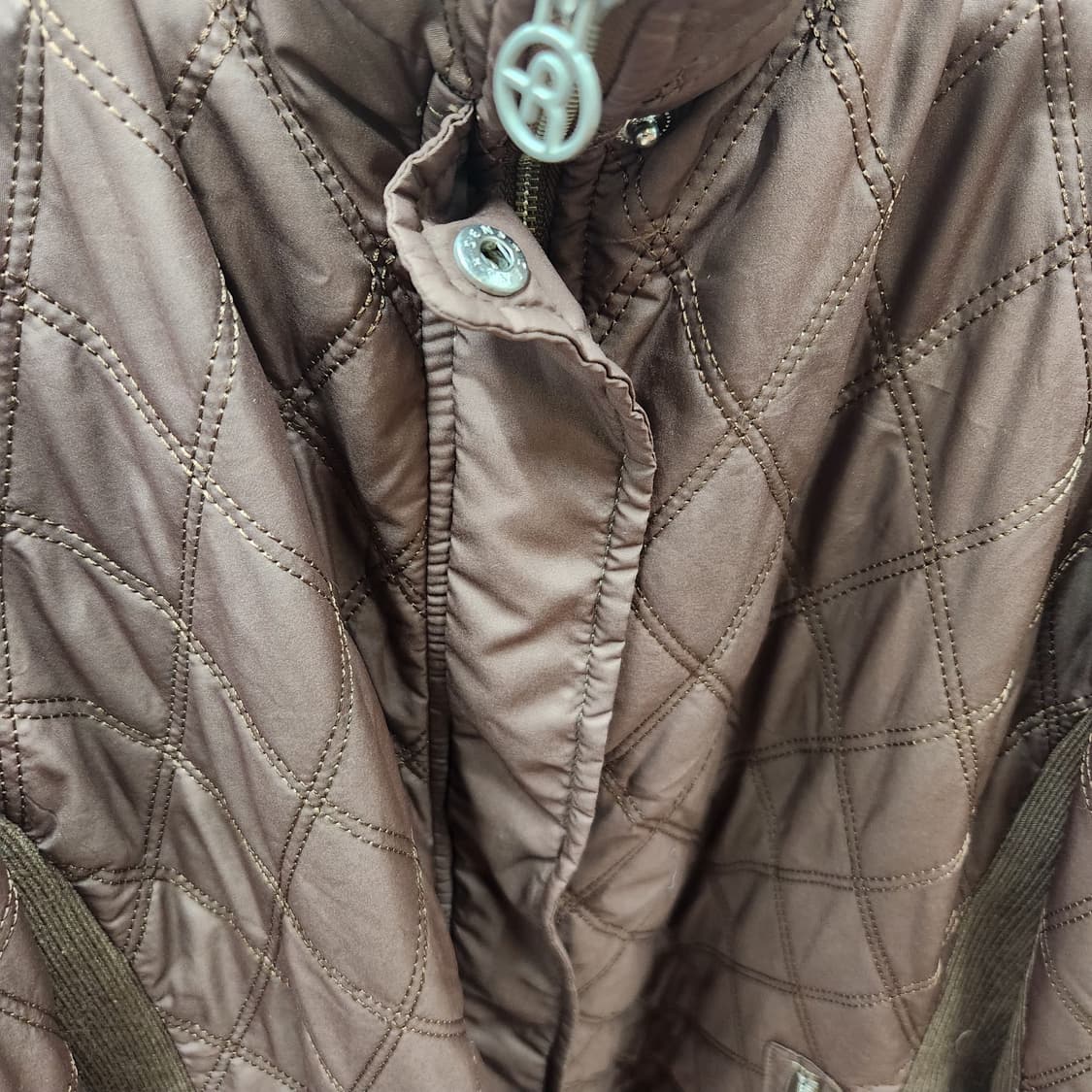 레노마 퀄팅 브라운 자켓(충전재 폴리) M 상품이미지4