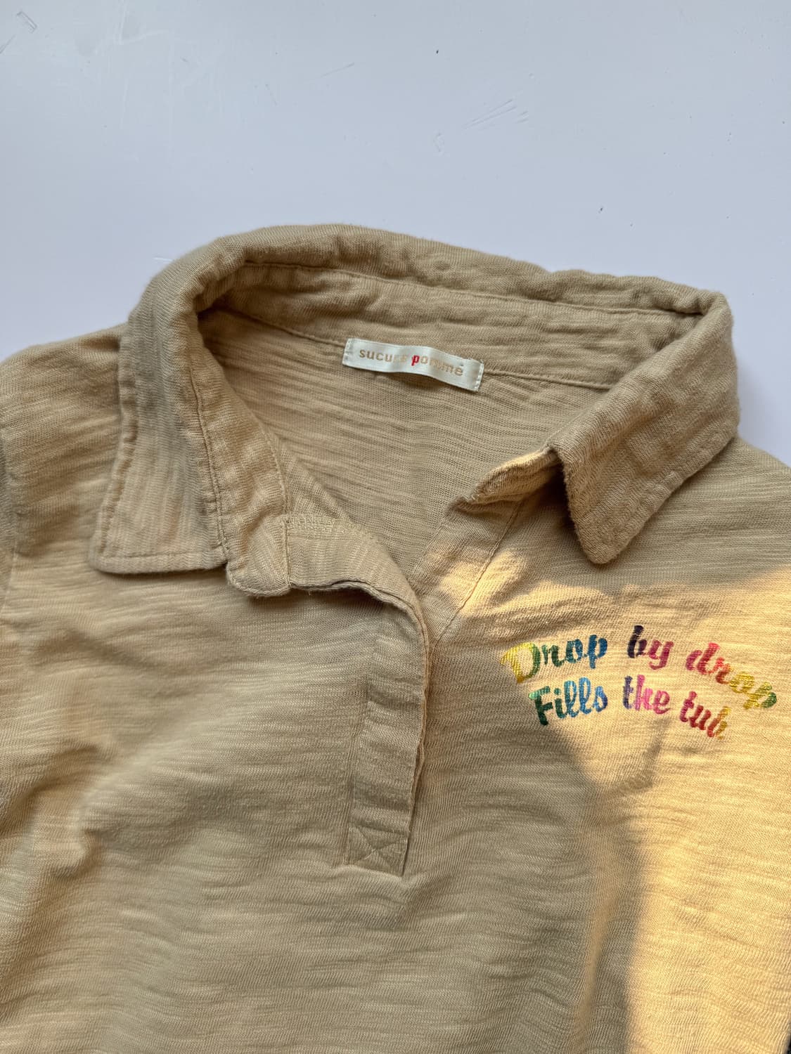 Floral Patch Rainbow Print Shirt 0356 상품이미지2