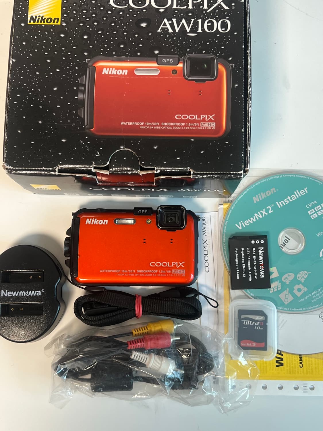 *희귀/풀박스* Nikon coolpix aw100 디카 상품이미지6