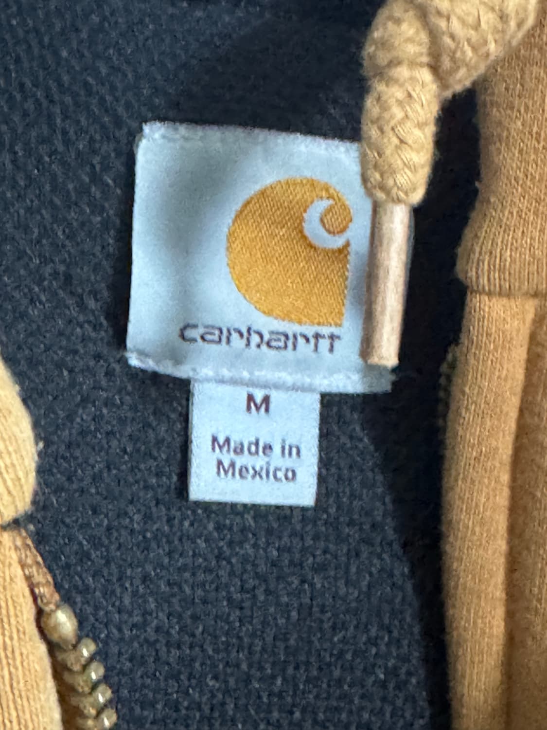 칼하트 브라운 후드 집업 M 상품이미지2