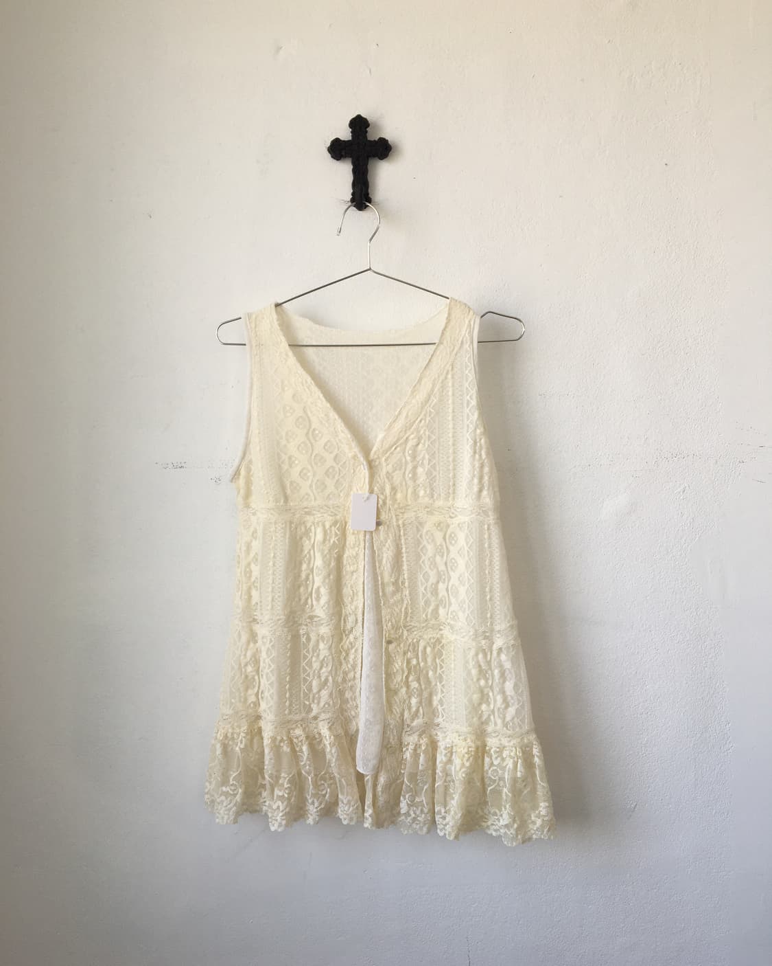 Lace vest 상품이미지2