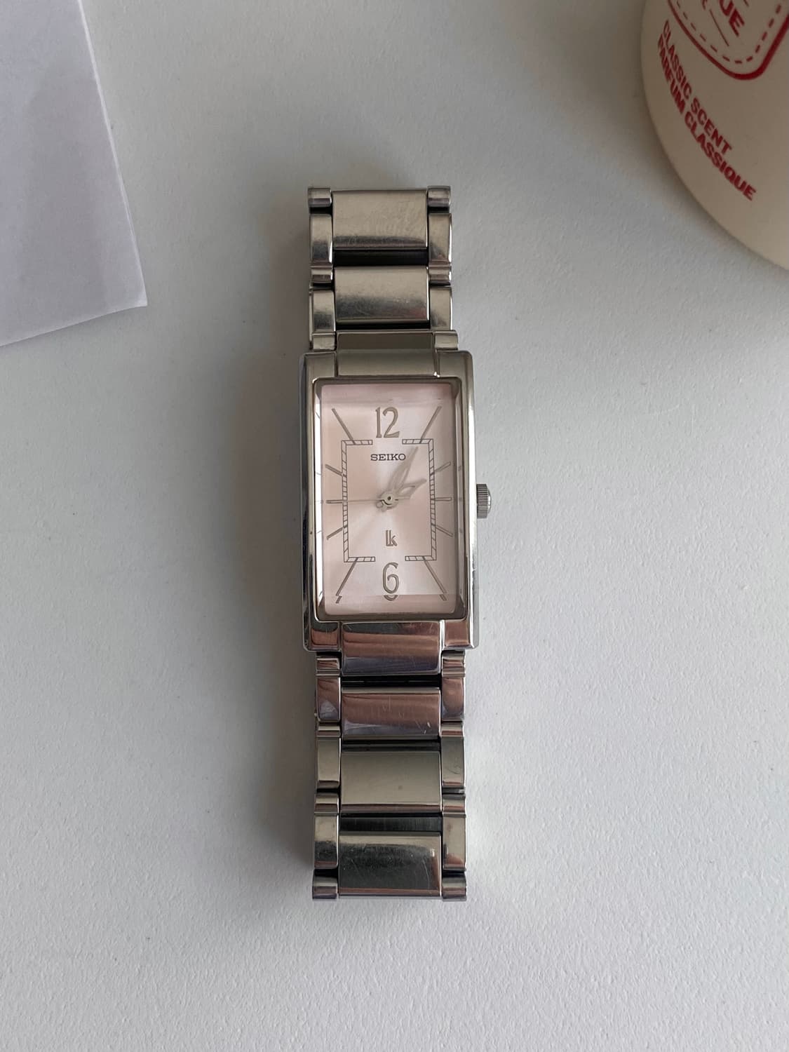 Seiko 세이코 lk 루키아 스퀘어 쿼츠 핑크 레이디스 상품이미지3