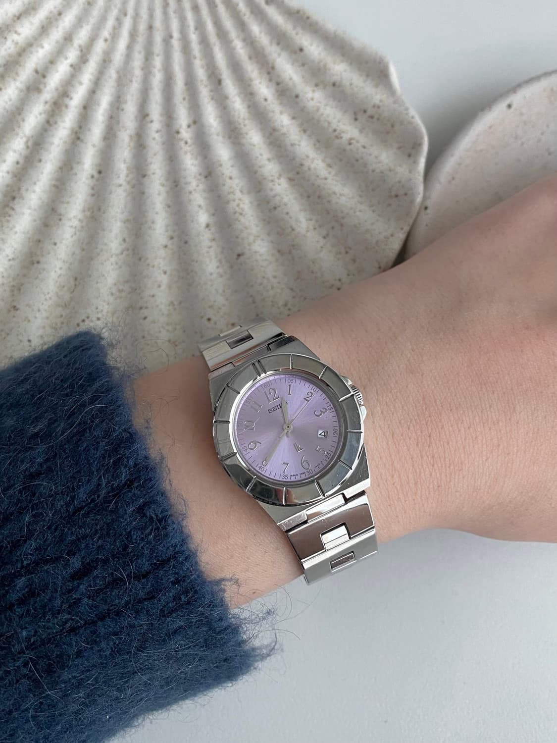 Seiko 세이코 lk 루키아 데이트 퍼플 레이디스 상품이미지6
