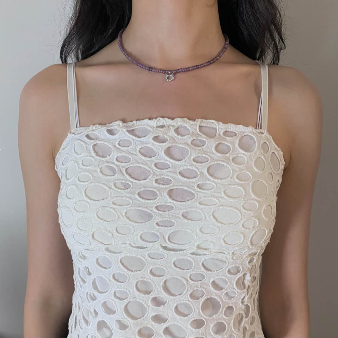 세나비 도트 슬리브 상품이미지1