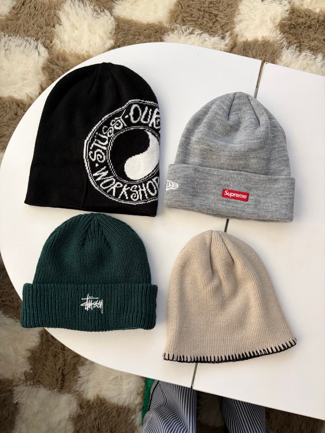 슈프림 콜라보 비니 그레이컬러 상품이미지2