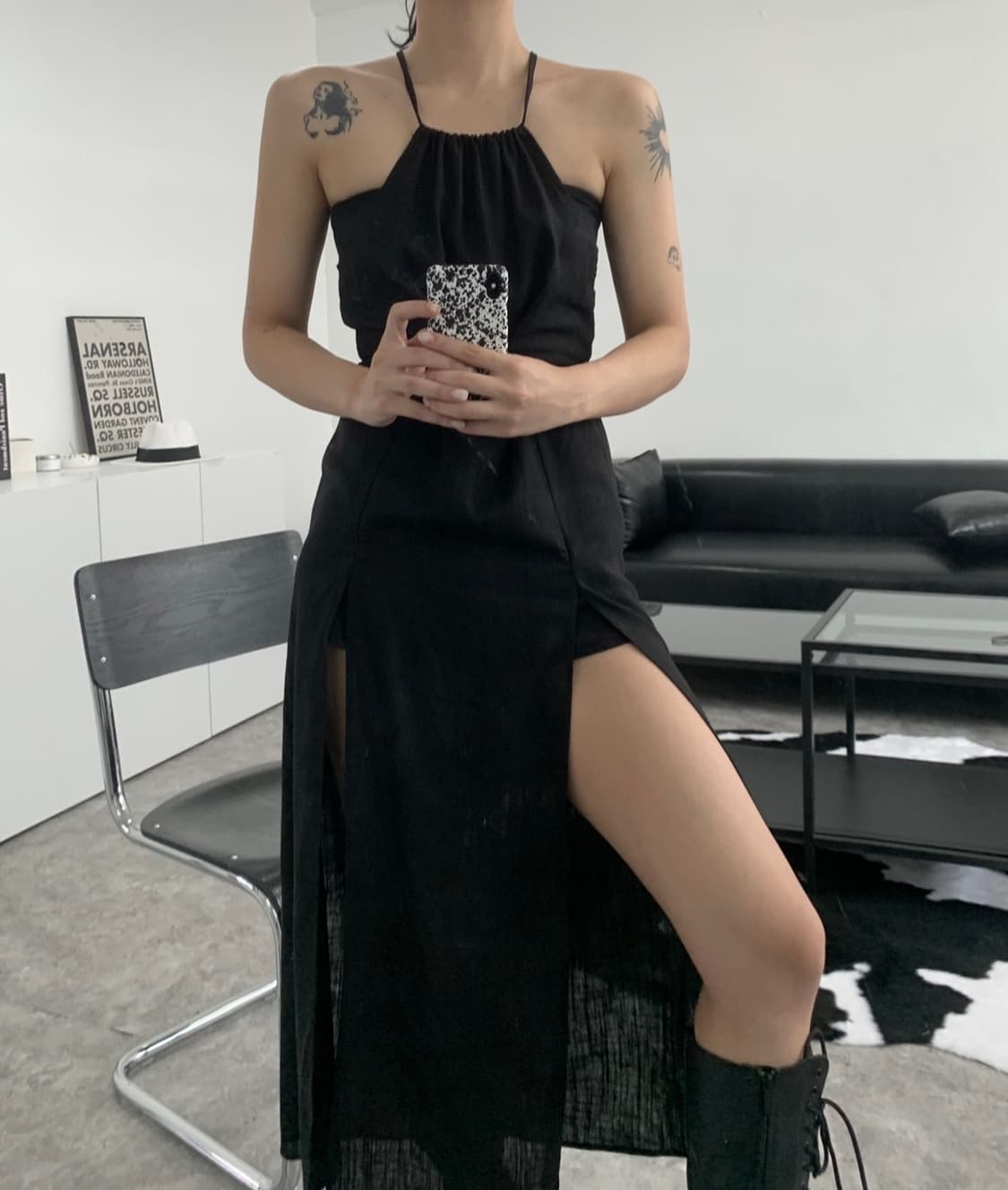 보헤미안서울 홀터넥 점프수트 보헴서 상품이미지2