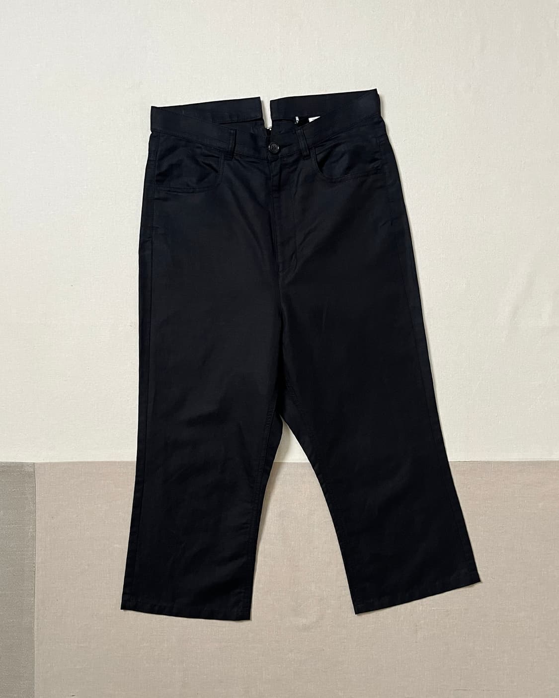 꼼데가르송 플레어 배기 크롭팬츠 Comme des garcons 상품이미지4
