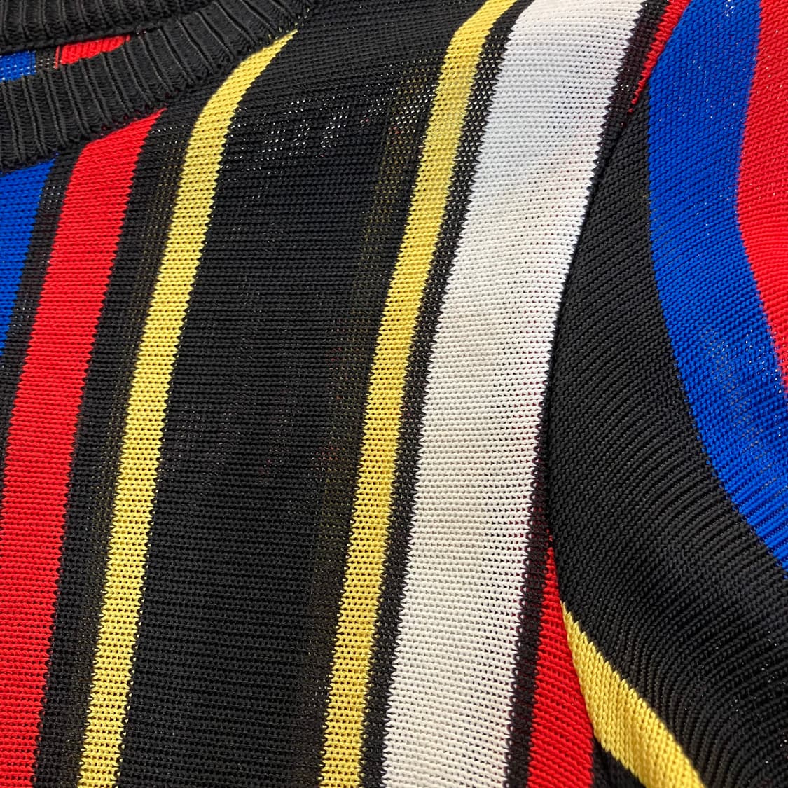 발망 비스코스 혼방 스트라이프 긴팔 티셔츠 S 상품이미지4