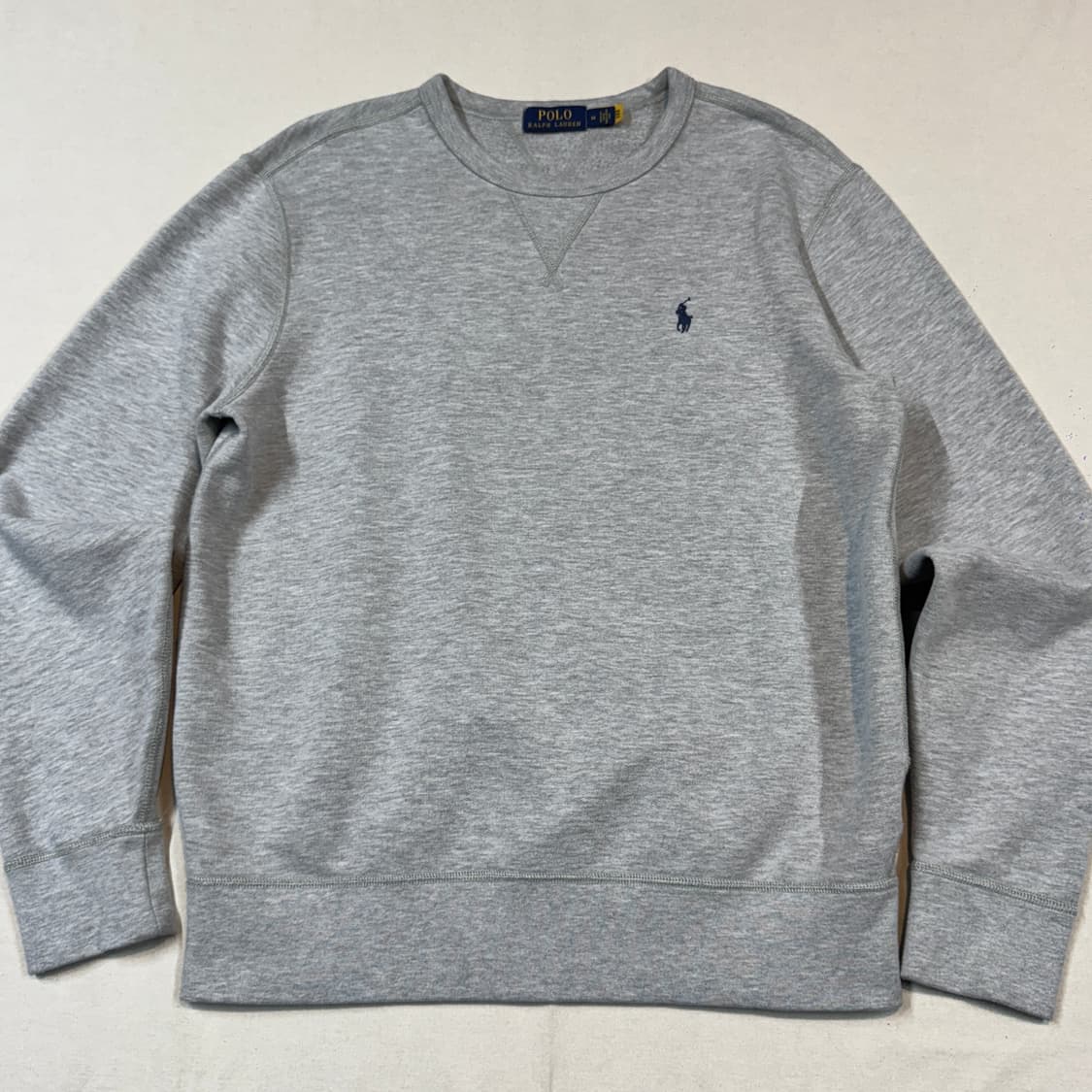 M) 폴로 랄프로렌 플리스 스웨트셔츠 앤도버 헤더 신형 큐알탭 상품이미지2