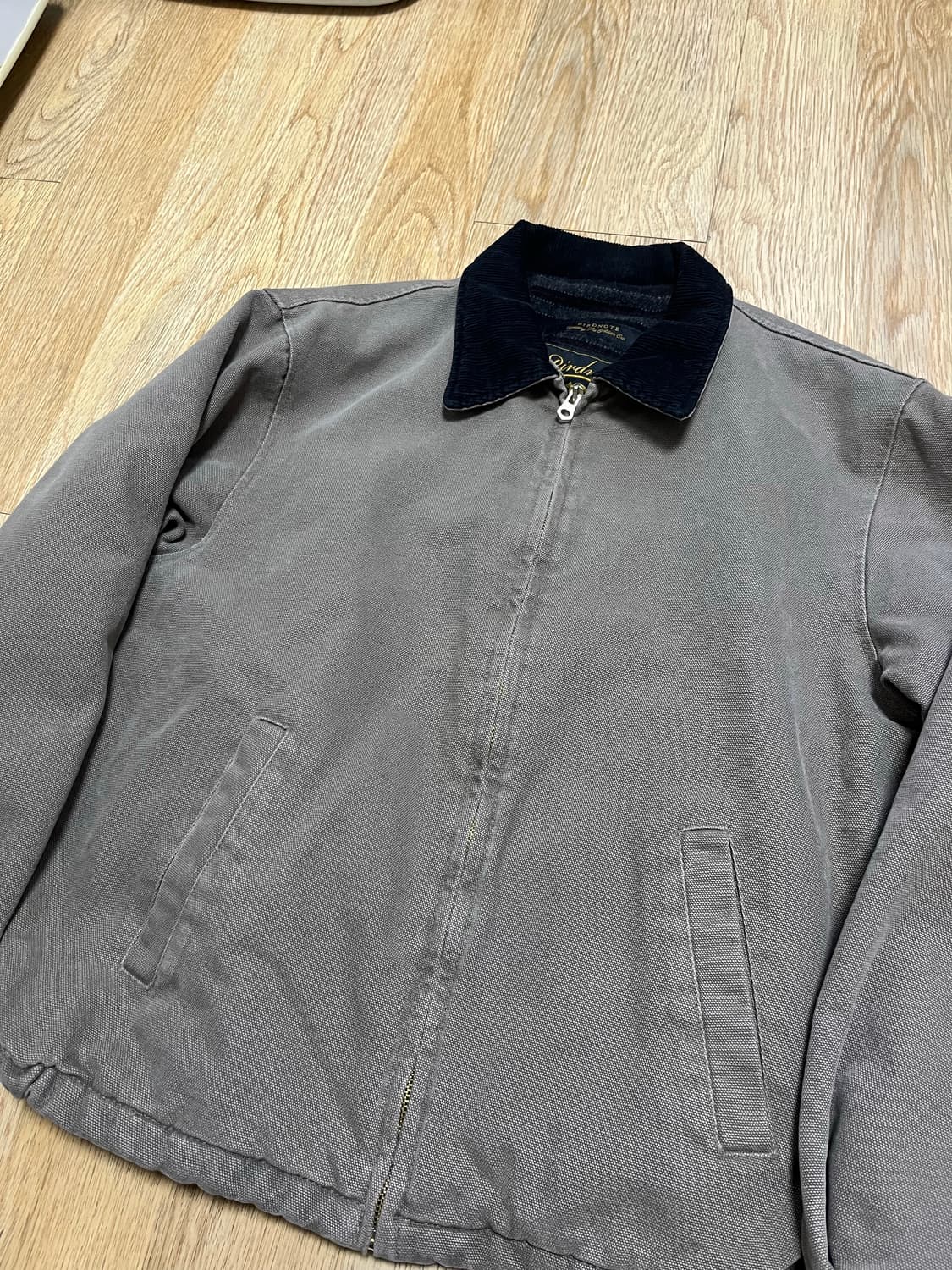 버드노트 헤비 덕 자켓 그레이 상품이미지4