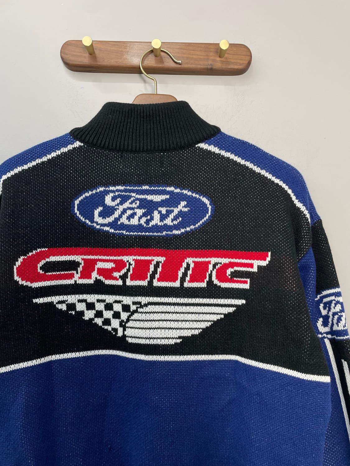 크리틱 레이싱 니트 집업 H1201 상품이미지6