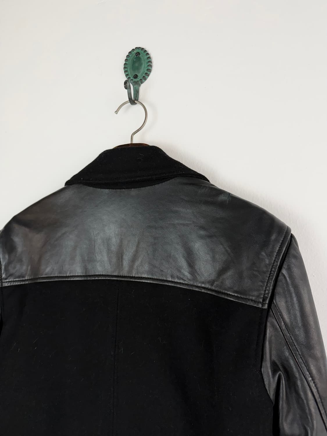 존 갈리아노 울+레더 라이더 자켓 상품이미지5