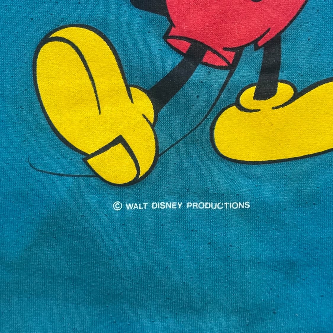 90s USA Jerzees 미키마우스 스웻셔츠 M 상품이미지3