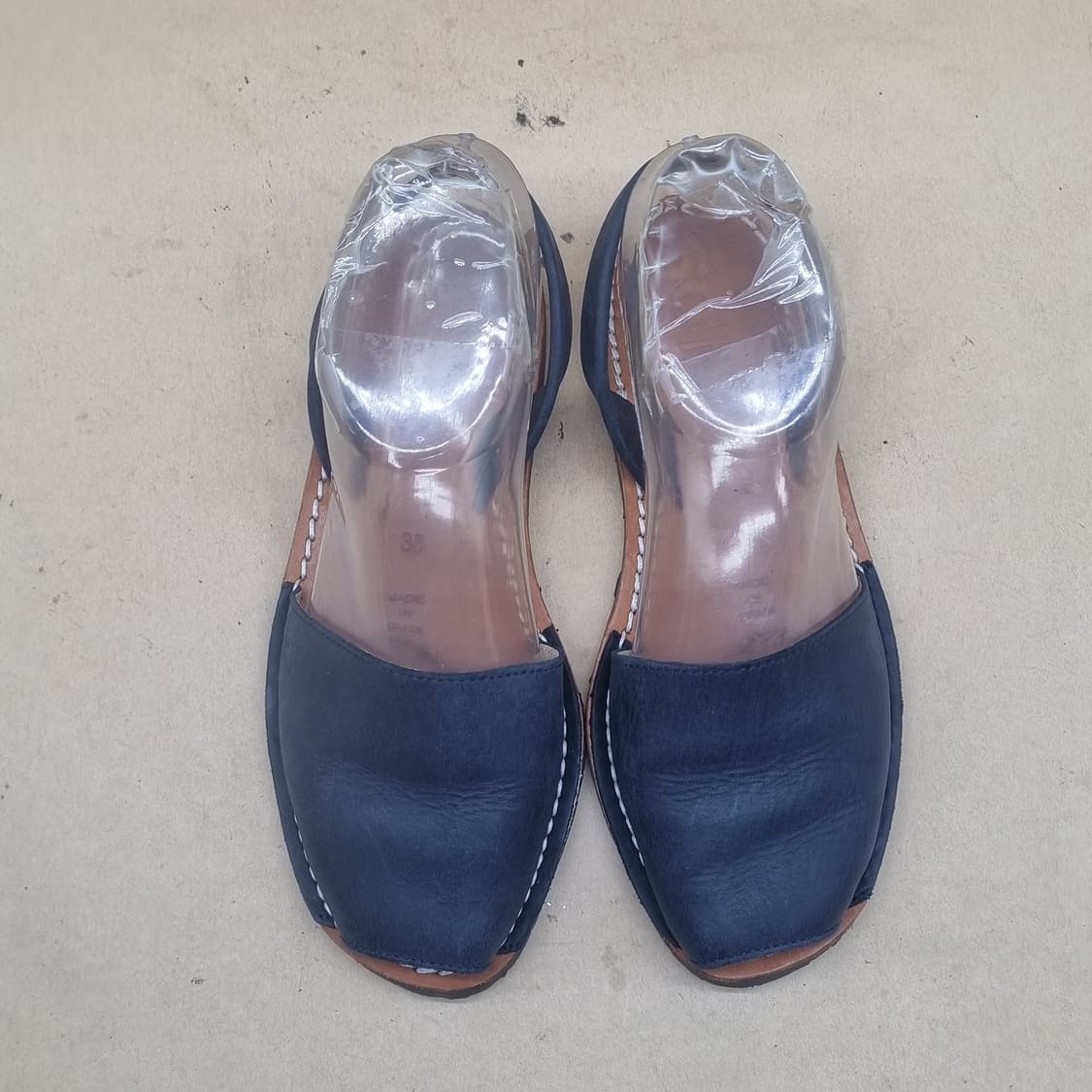 스페인  소가죽 수제화 샌들 36 230 상품이미지2