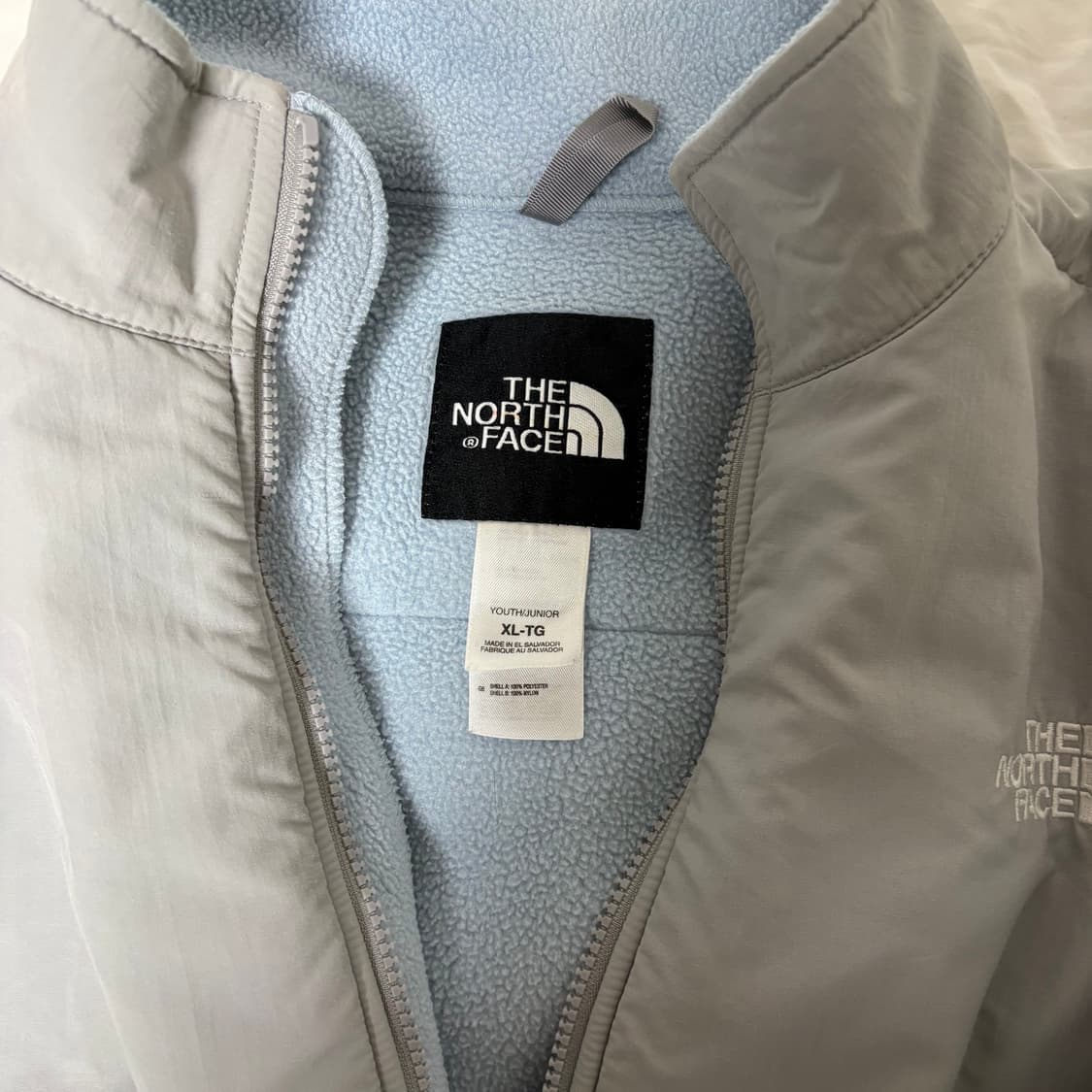 노스페이스 그레이 하늘 데날리 후리스 집업 상품이미지3