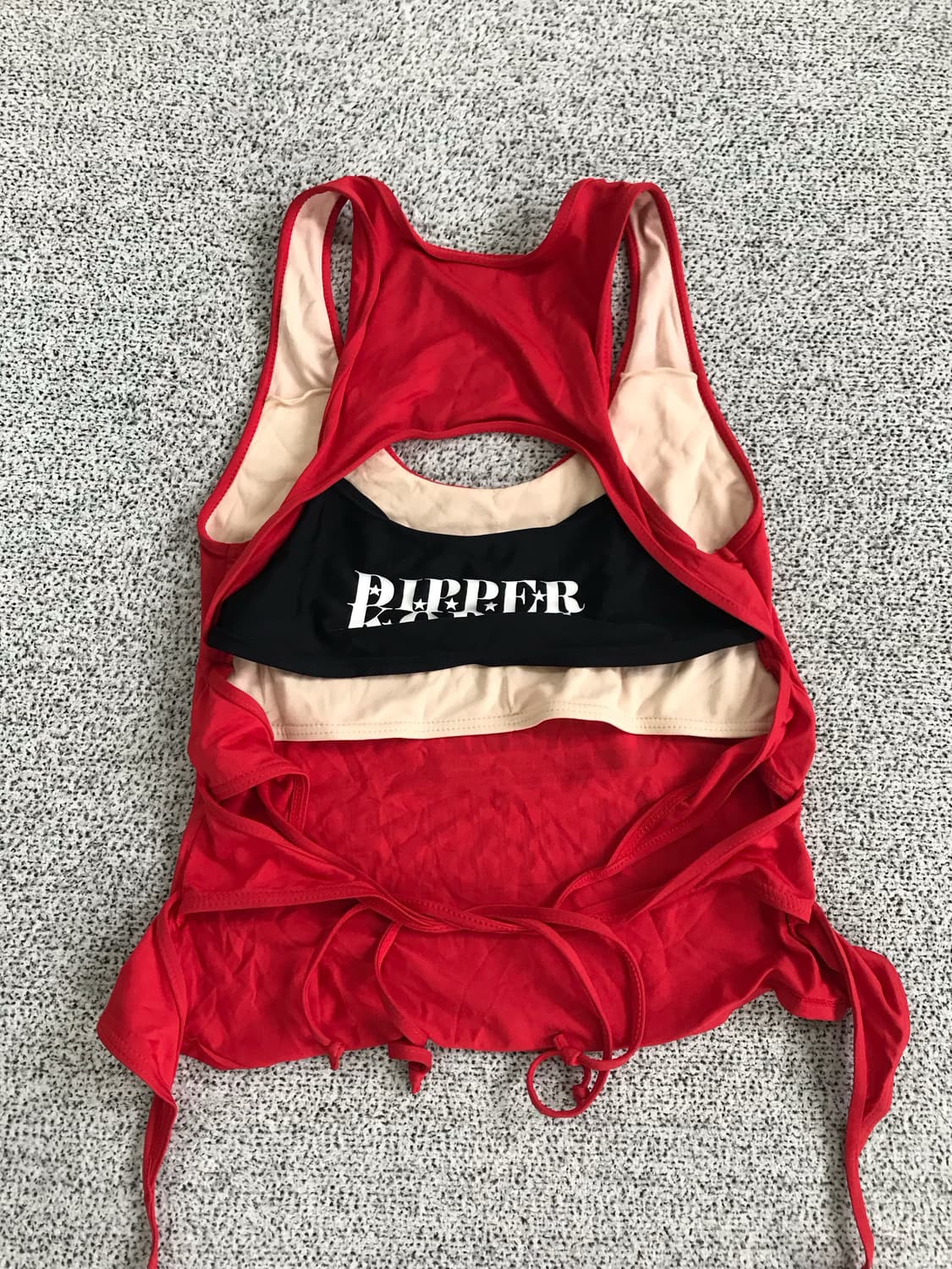 y2k 스윔 나시 상품이미지8