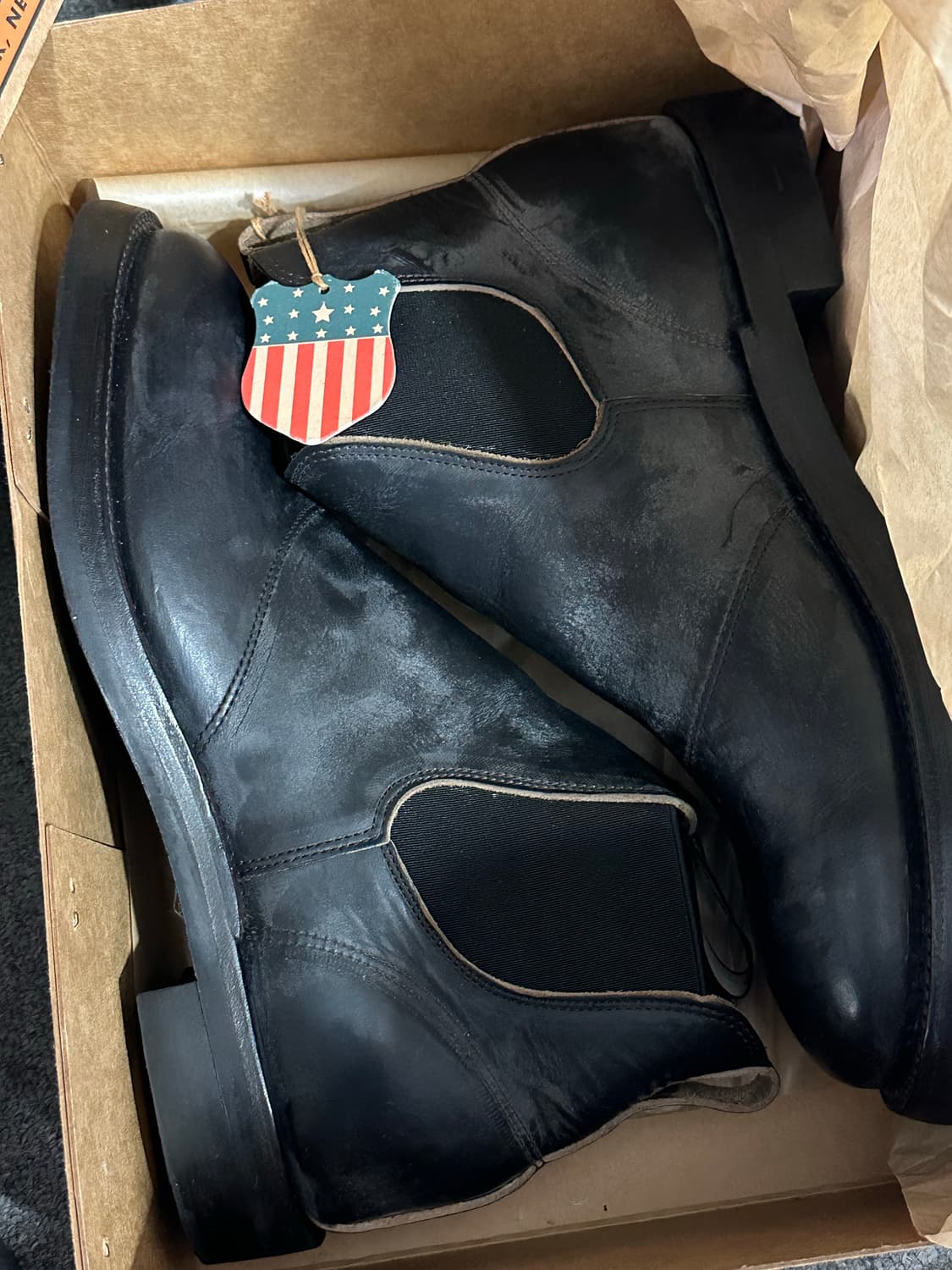 Rrl 더블알엘 콩그레스 첼시 부츠 10D 상품이미지1