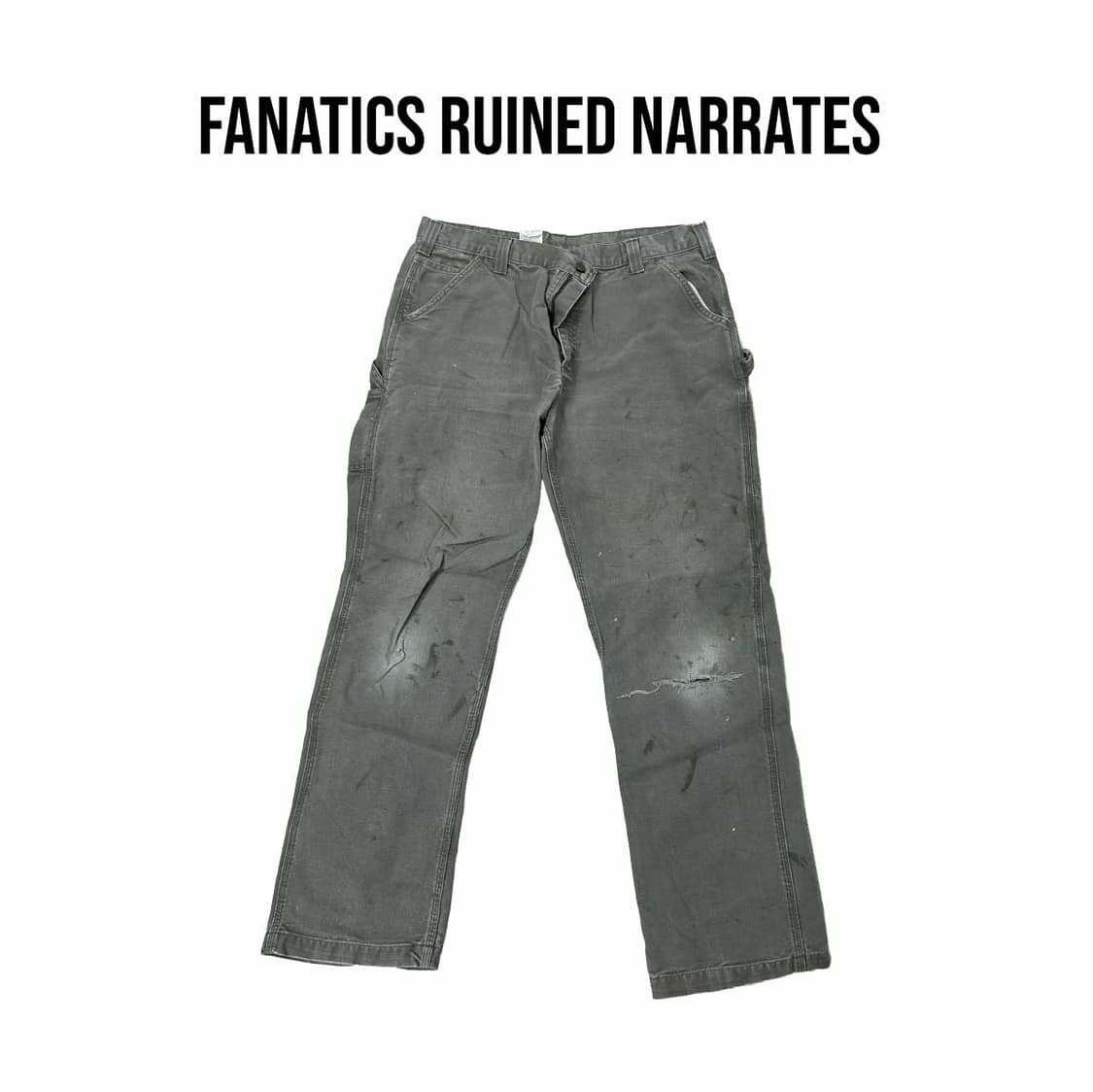 [38X34]칼하트 싱글니 카펜터 팬츠 상품이미지1