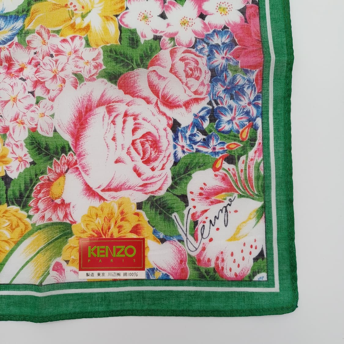 KENZO 겐조 손수건 스카프 [BFS7491_0416-50] 상품이미지5