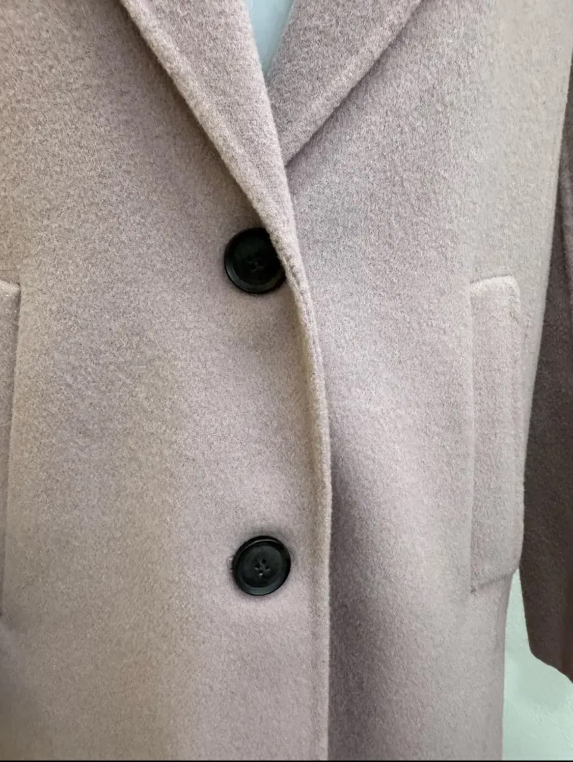 로엠 울100% 핸드메이드 코트 상품이미지3