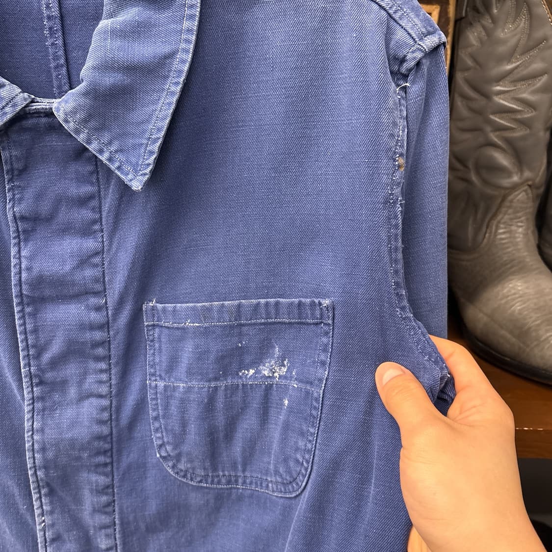 70s 프렌치 워크자켓 / 빈티지 초어자켓 워크웨어 N978 상품이미지7