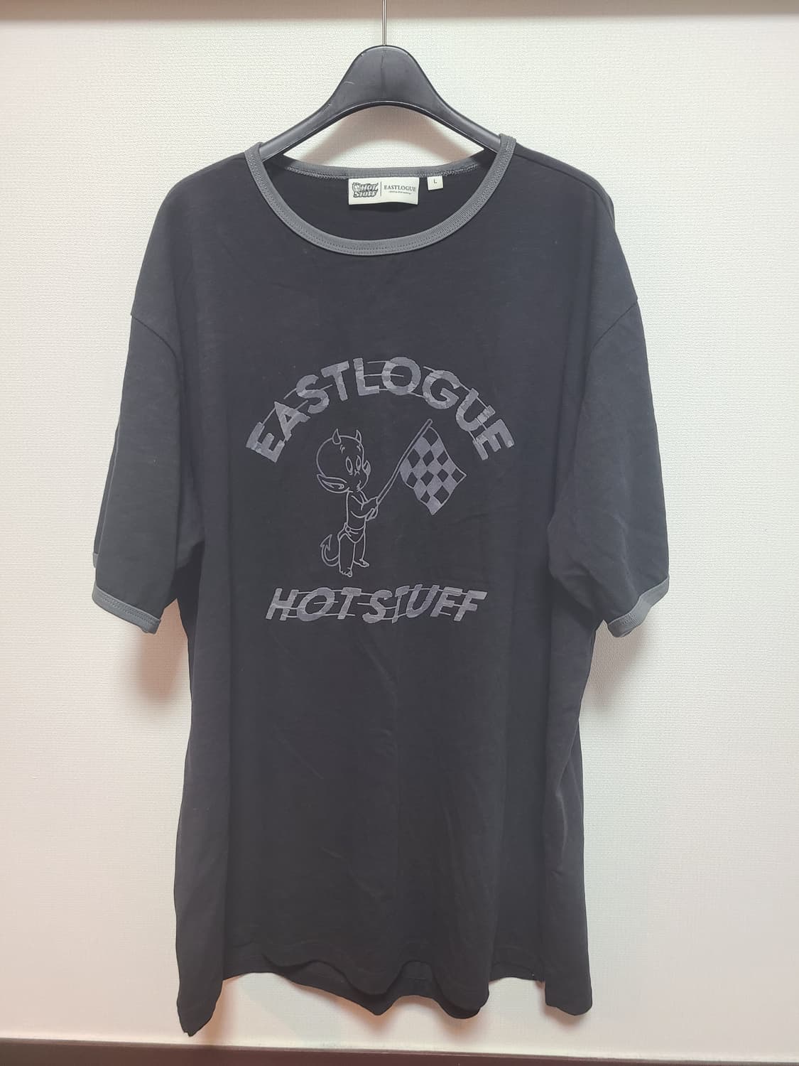 Eastlogue flocking ringer t-shirts 상품이미지1