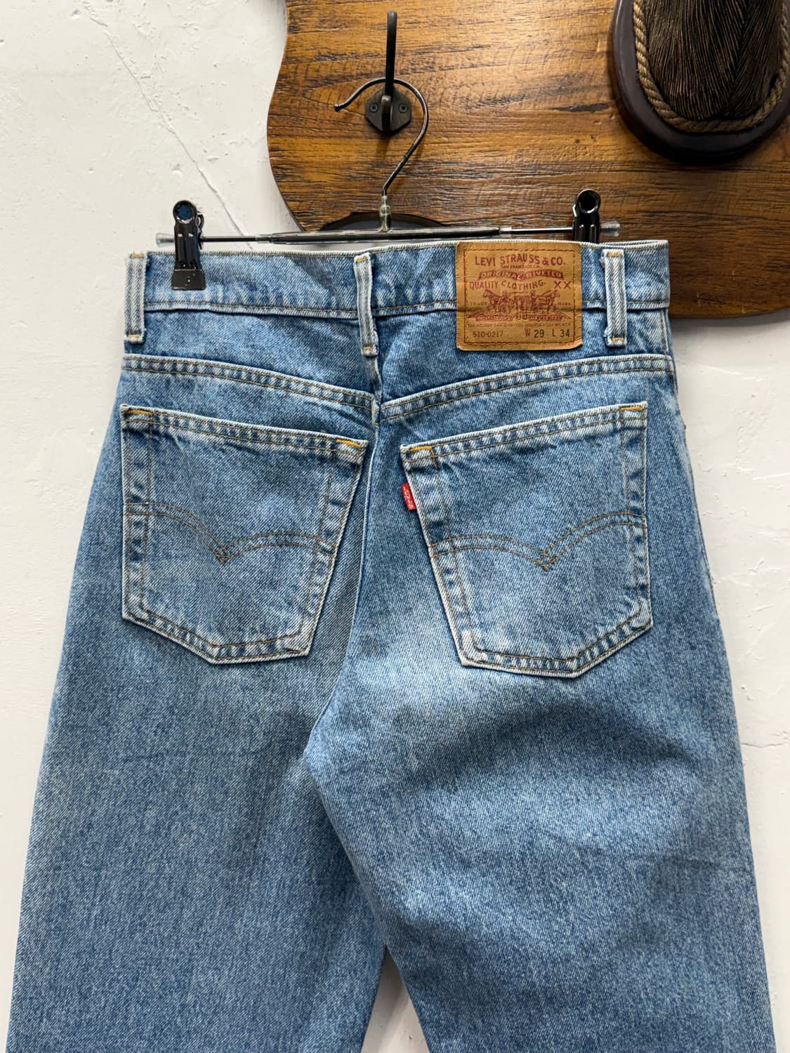 90s USA Levi's 510 Slim Straight Denim P 상품이미지2