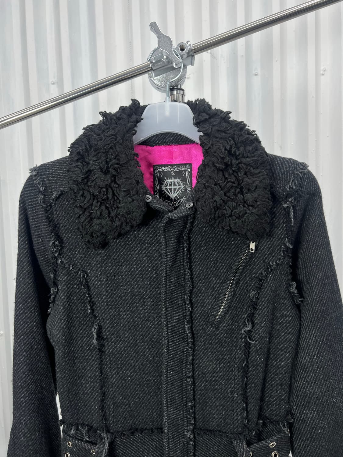 Algonquins cut-off belt coat 상품이미지8