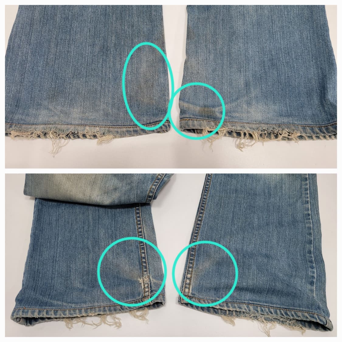 LEVI'S 00'S 리바이스 527 로우 부츠컷 데님 청바지 / 31
 상품이미지7