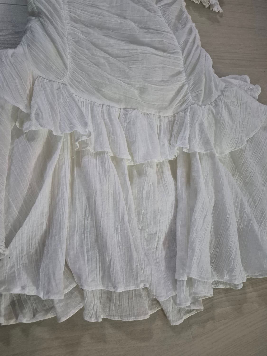 낫유어로즈 유주 원피스 puff shirring dress 상품이미지5