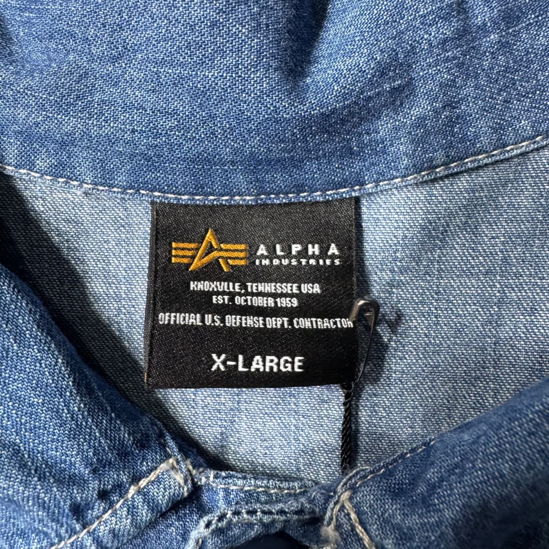 알파인더스트리 데님 셔츠 ( XL/OLD-7697 ) 상품이미지3
