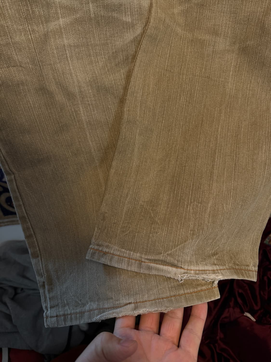 EDWIN 411XVS 신치백 데님 팬츠 36 상품이미지4