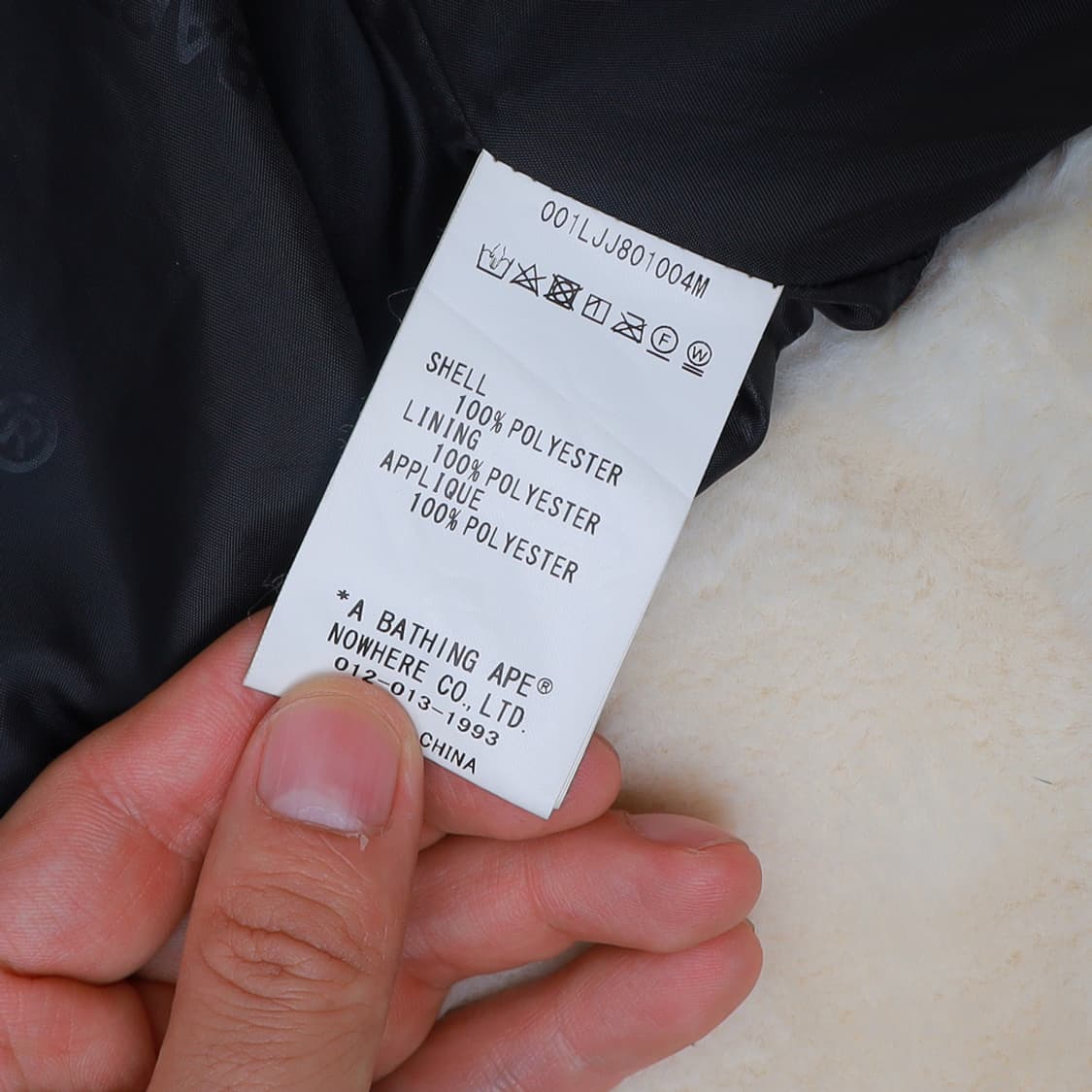 BAPE 베이프 23FW 폭스 퍼 자켓 L 상품이미지5