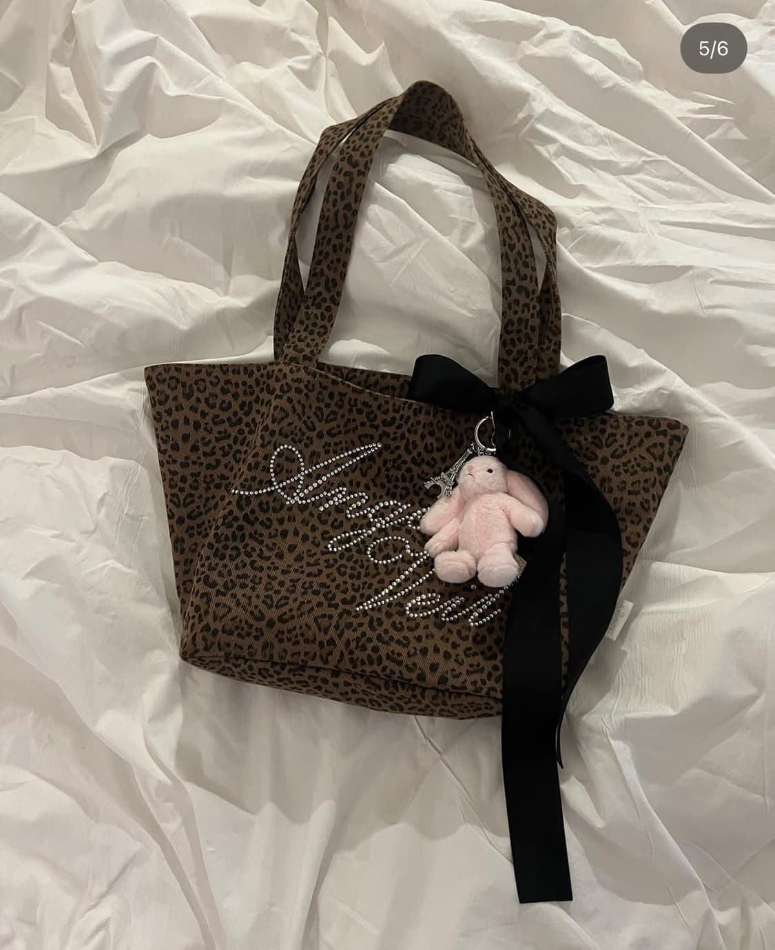 tanger 탠저 레오파드 다이아 숄더백 갸루 가방 상품이미지1